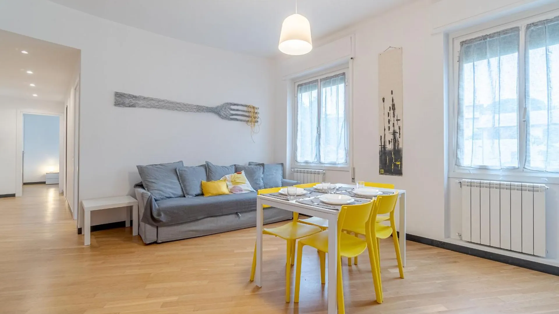 The Fork'S Flat Apartment Genoa